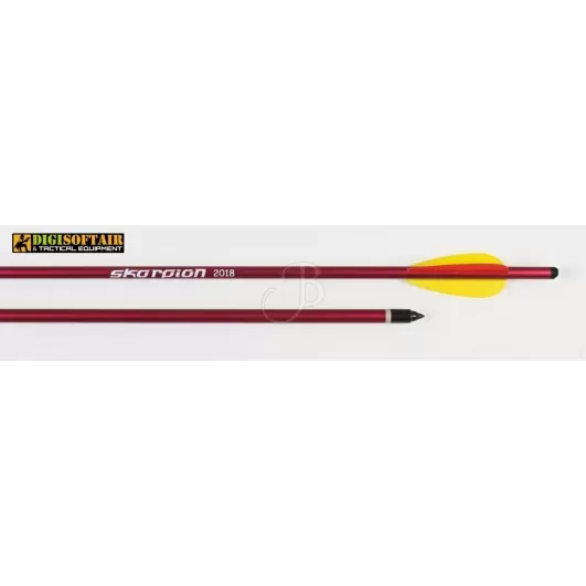 SKORPION crossbow darts ALU 20" 2219 6PZ 53D198