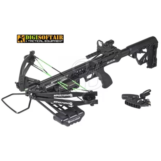 Crossbow XBC370 LITE BK 185 lbs + ACCESSORIES SKORPION 55I130