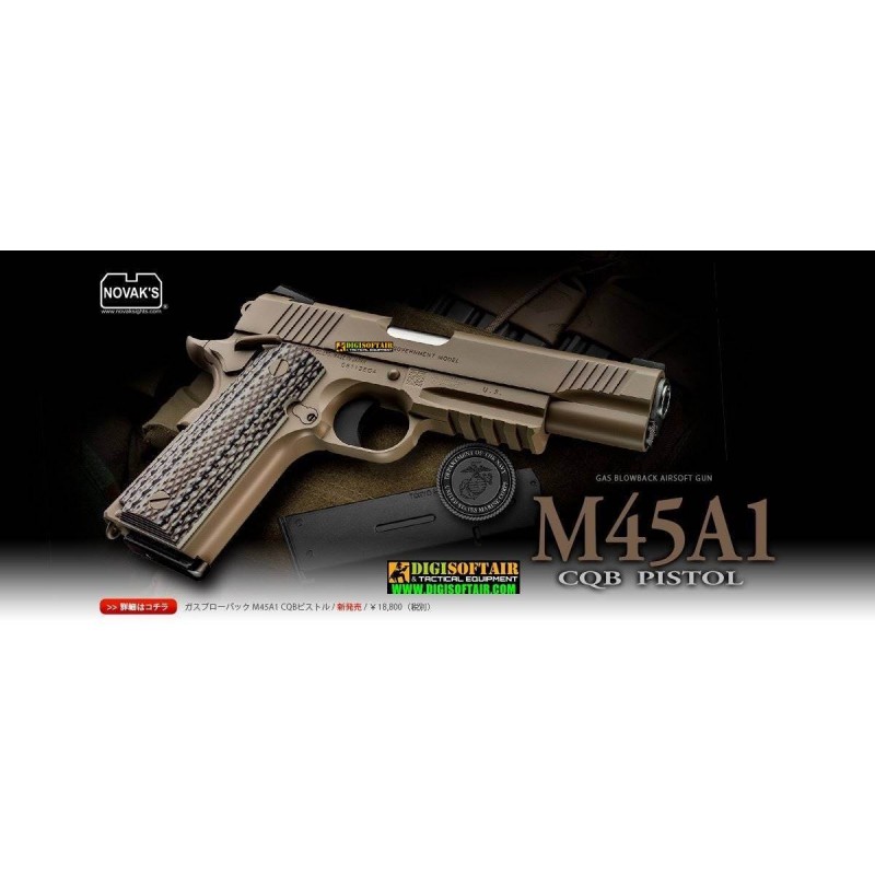 Pistola Tokyo Marui M45A1 CQB GBB