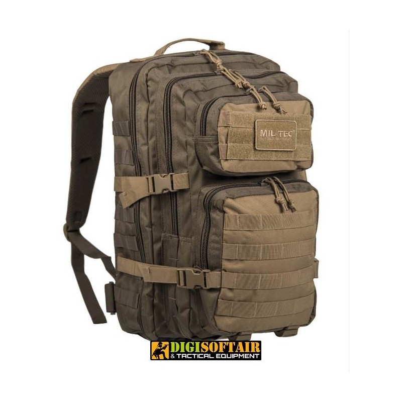 MILTEC - US ASSAULT PACK LG ranger green / coyote 36L