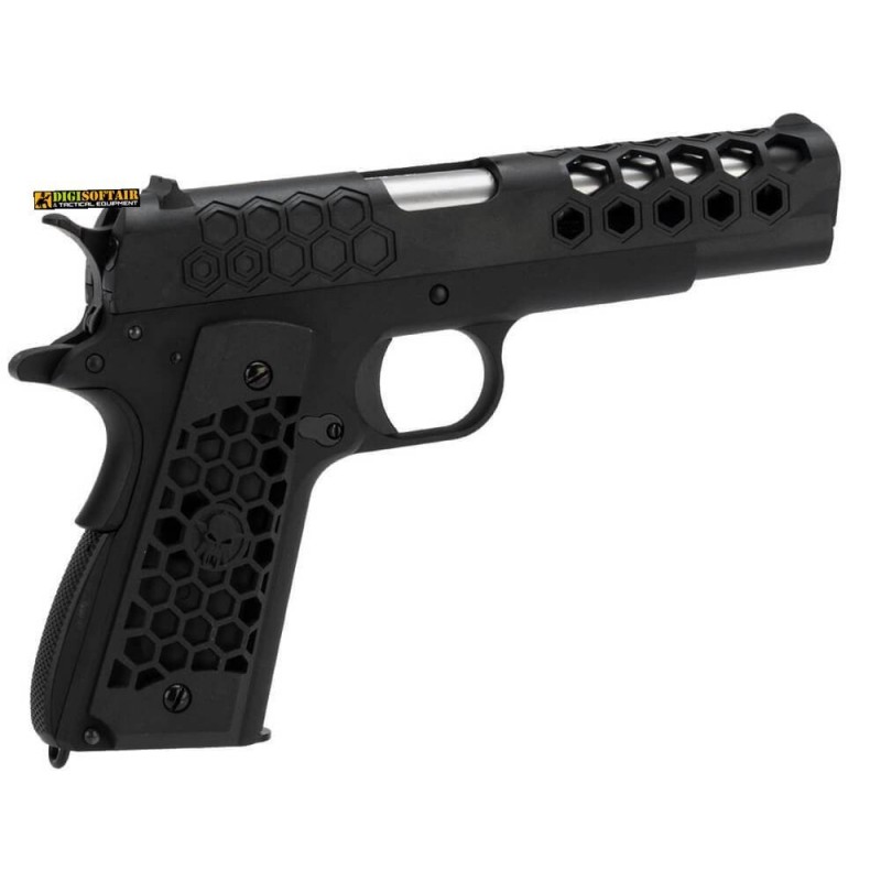 WE 1911 Gen.2 Hex Cut Black Scarellante (we-we16b)