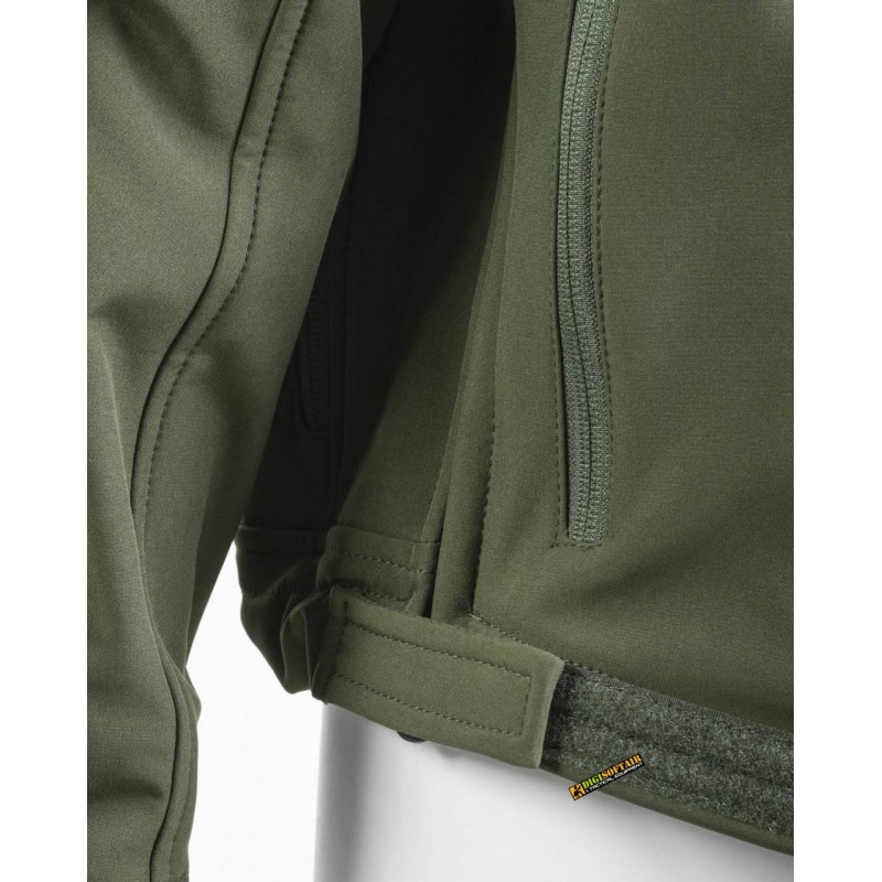 OPENLAND TACTICAL SOFTSHELL JACKET OD GREEN