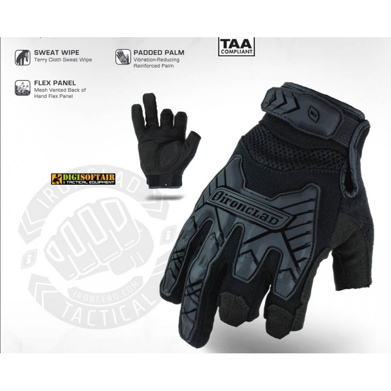 Buy Ironclad Tactical FRAME impact glove black Size L