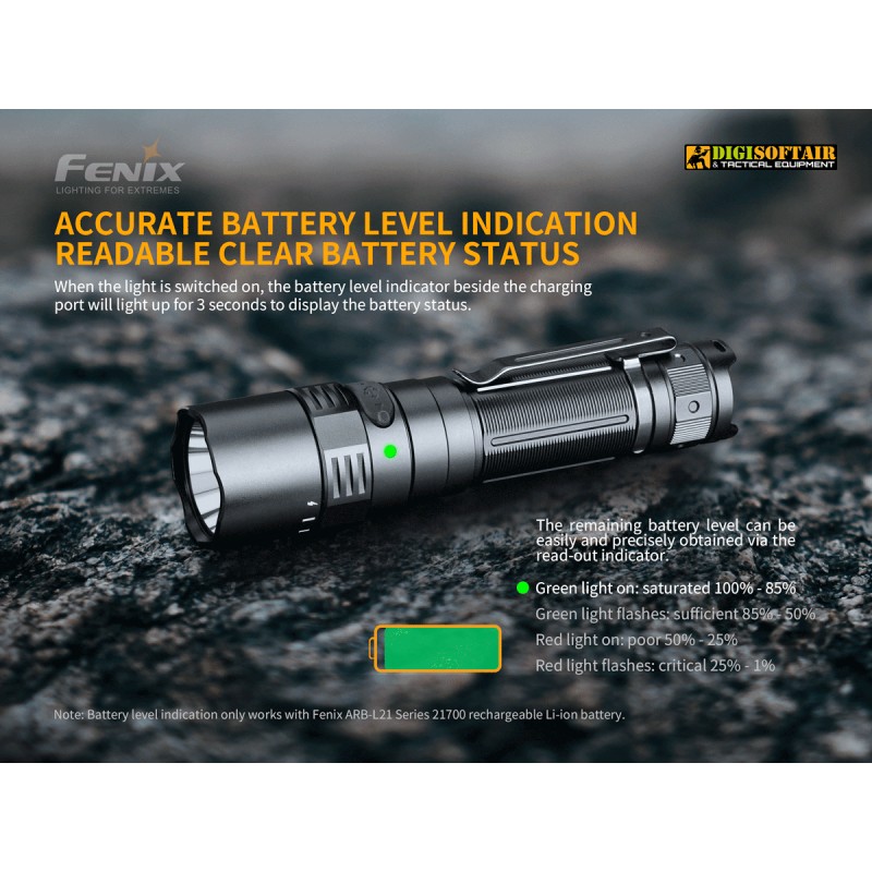 Fenix PD40R V2.0 Flashlight - 3000 Lumens