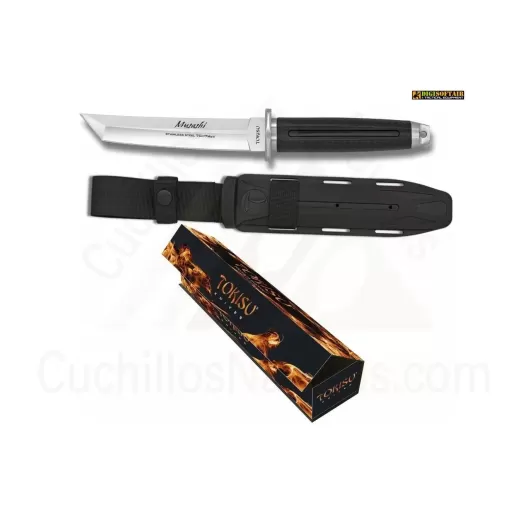 Tokisu Musashi 32390 coltello lama fissa