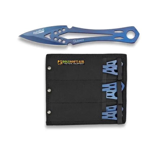 set 6 Albainox 32295 throwing knives