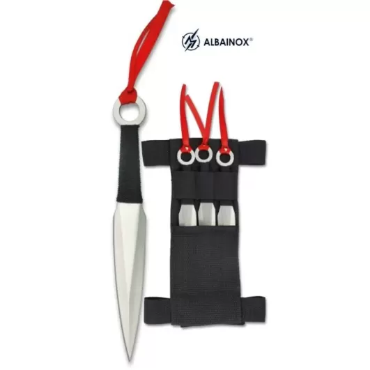 set 3 Albainox 31801 throwing knives