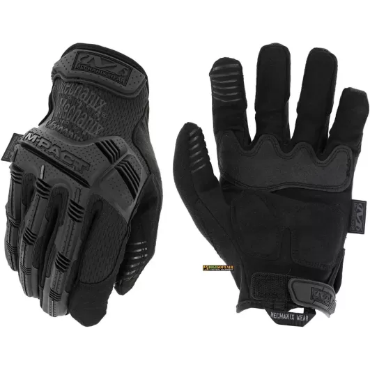 Black M-PACT Mechanix Gloves