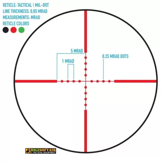 Buy Firefield Tactical 3-12x40AO IR Riflescope