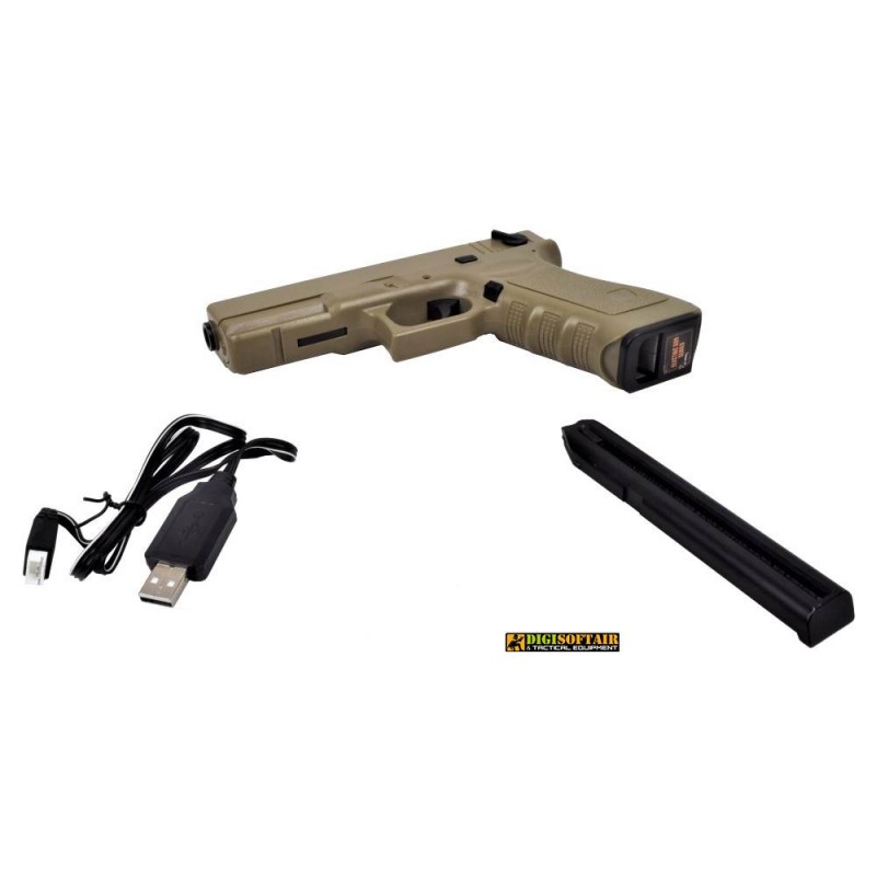 CYMA Pistola elettrica C18 Tan Mosfet version CM030UPT