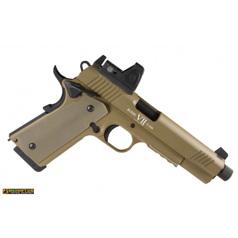 Secutor Rudis Magna VII Tan 1911 Co2 Pistola softair