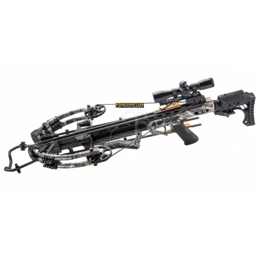 Crossbow XBC420 Camo 200 lbs and ACCESSORIES SKORPION 55M254