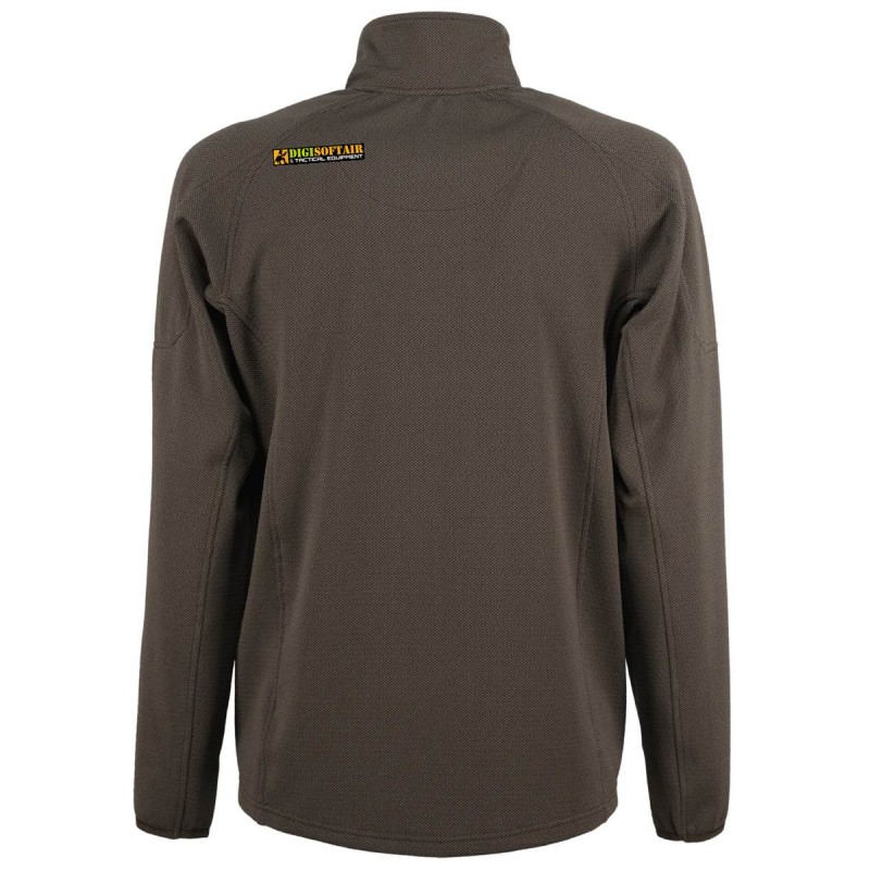 Half Zip Light Fleece Coyote 4-14 Factory