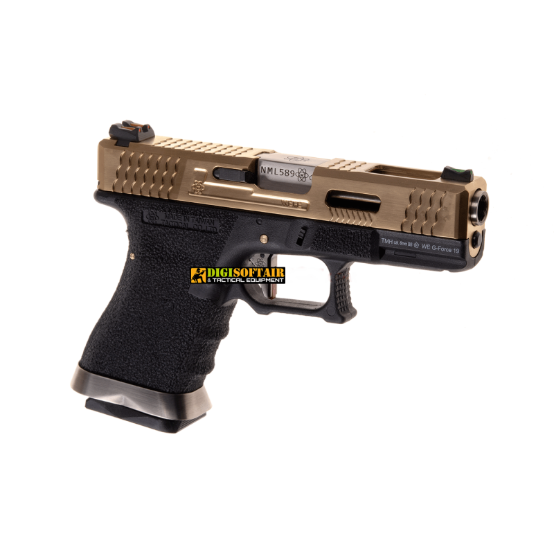 WE G-Force 19 Metal Version Gold GBB