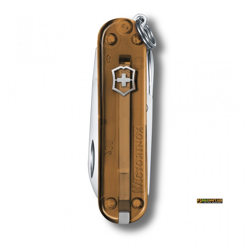 Victorinox Classic SD Trasparente Chocolate Fudge