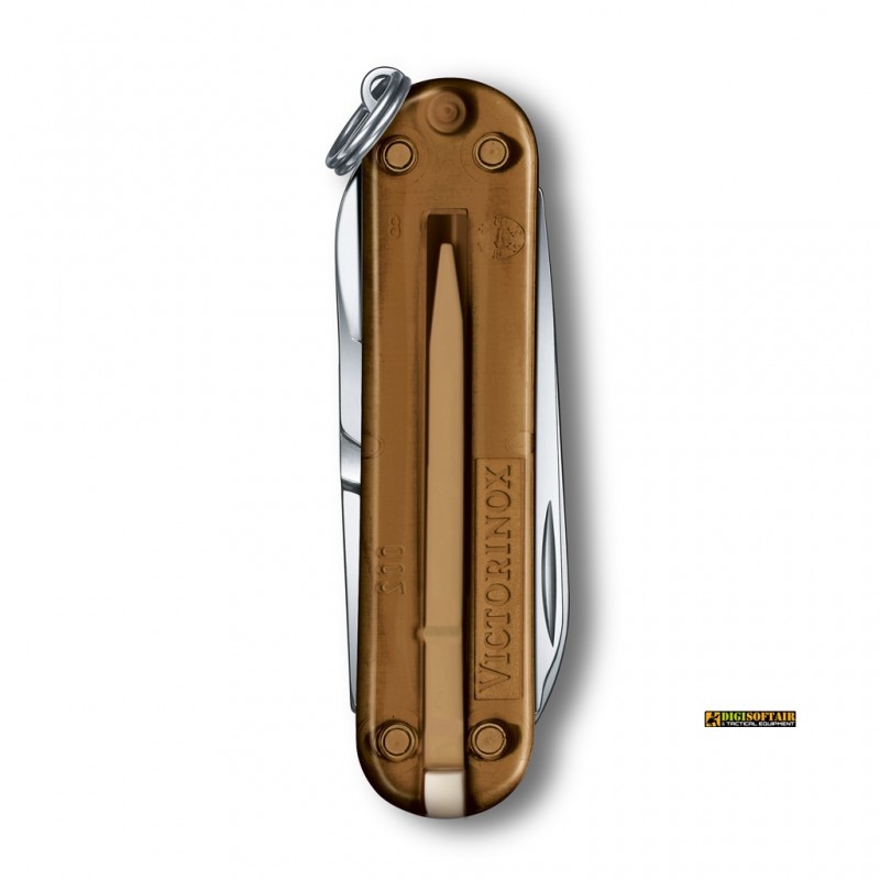 Victorinox Classic SD Trasparente Chocolate Fudge