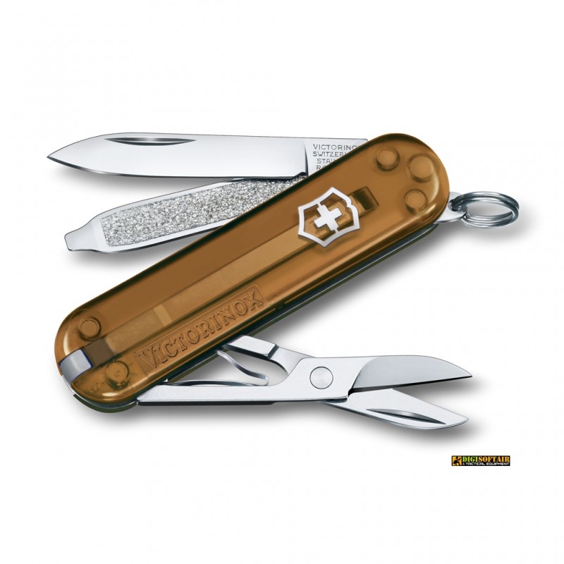 Victorinox Classic SD Trasparente Chocolate Fudge