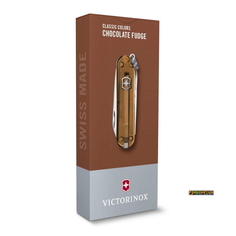 Victorinox Classic SD Trasparente Chocolate Fudge