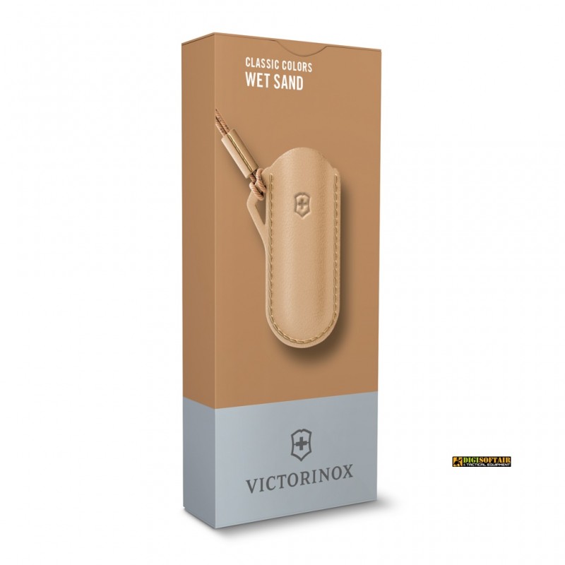 Victorinox Fodero in Pelle Wet Sand