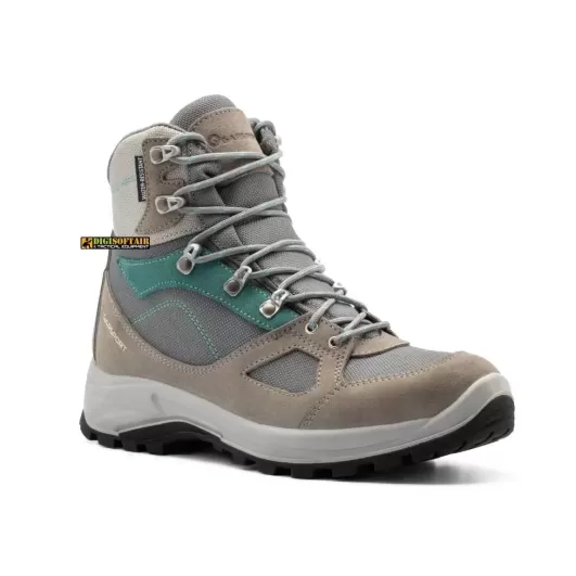 Valles Tex Woman Gray Aqua green