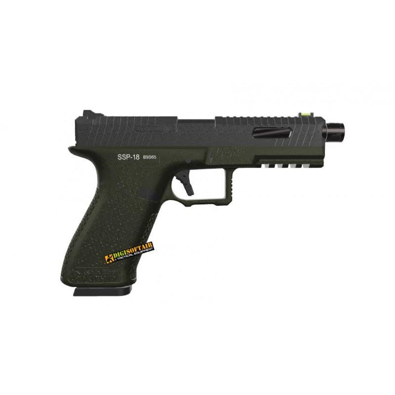 Novritsch SSP18 Green Gas Blowback Pistol