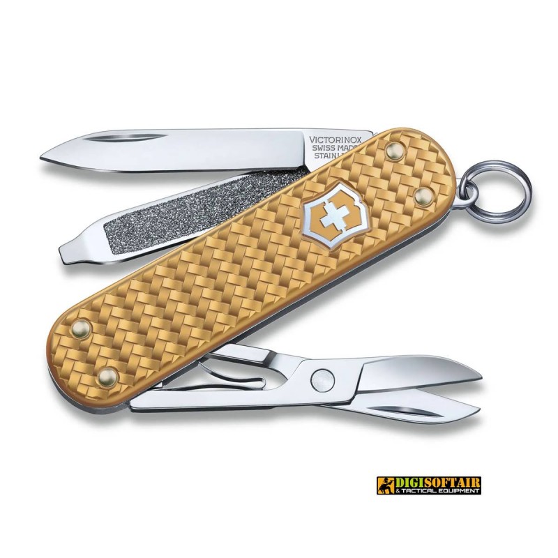 Classic Precious Alox Collection Victorinox Brass Gold