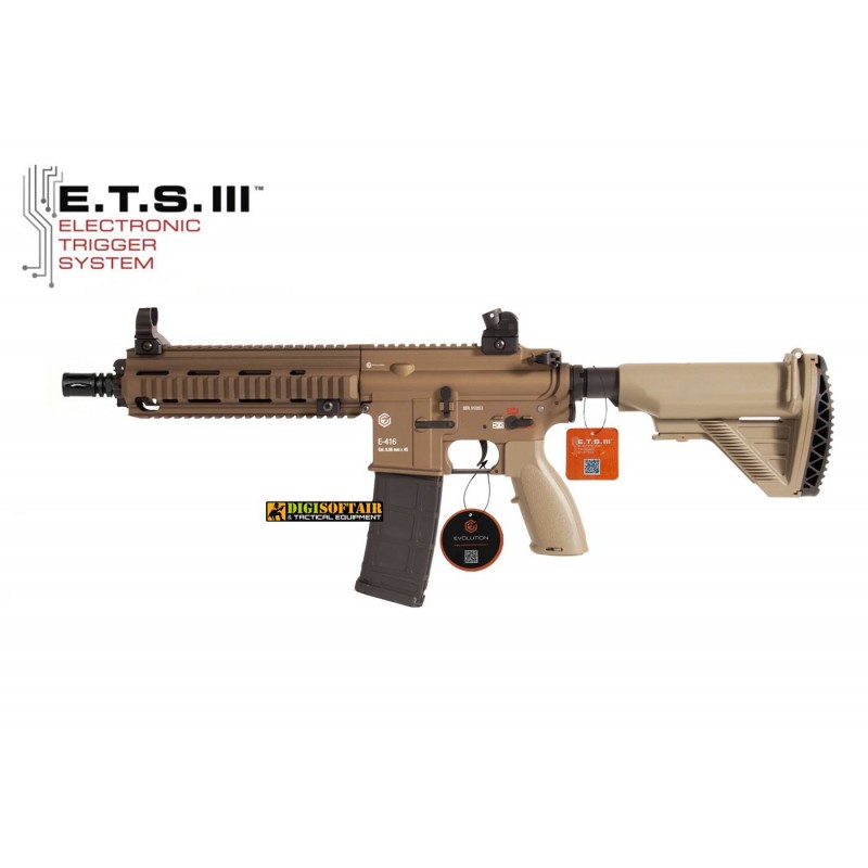 Evolution E-416 CQB ETS Bronze con centralina programmabile