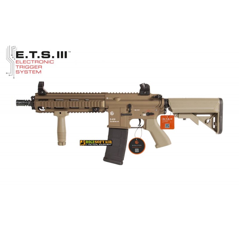 Evolution E-416 CQB ETS Bronze con centralina programmabile