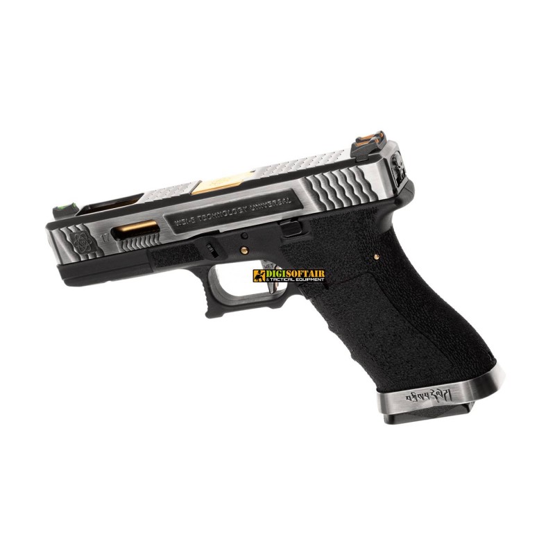 WE G-Force 17 SV Gold Barrel Metal Version GBB 26032