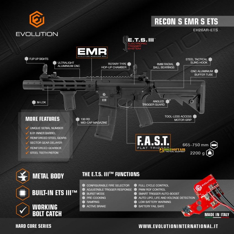 Evolution Recon S EMR S ETS EH26AR-ETS