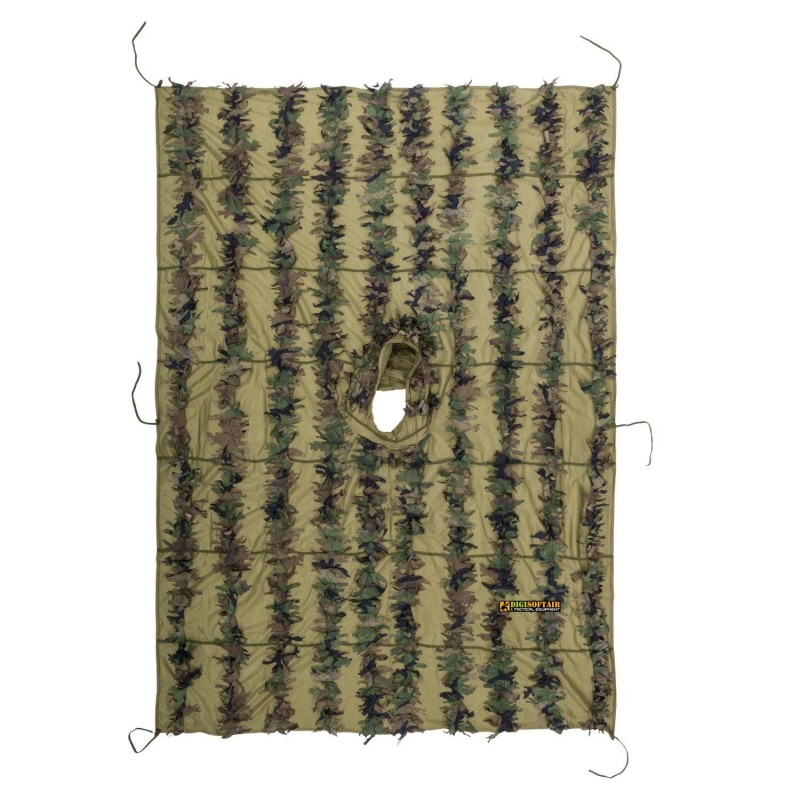 LEAF GHILLIE PONGHO US Woodland Helikon Tex