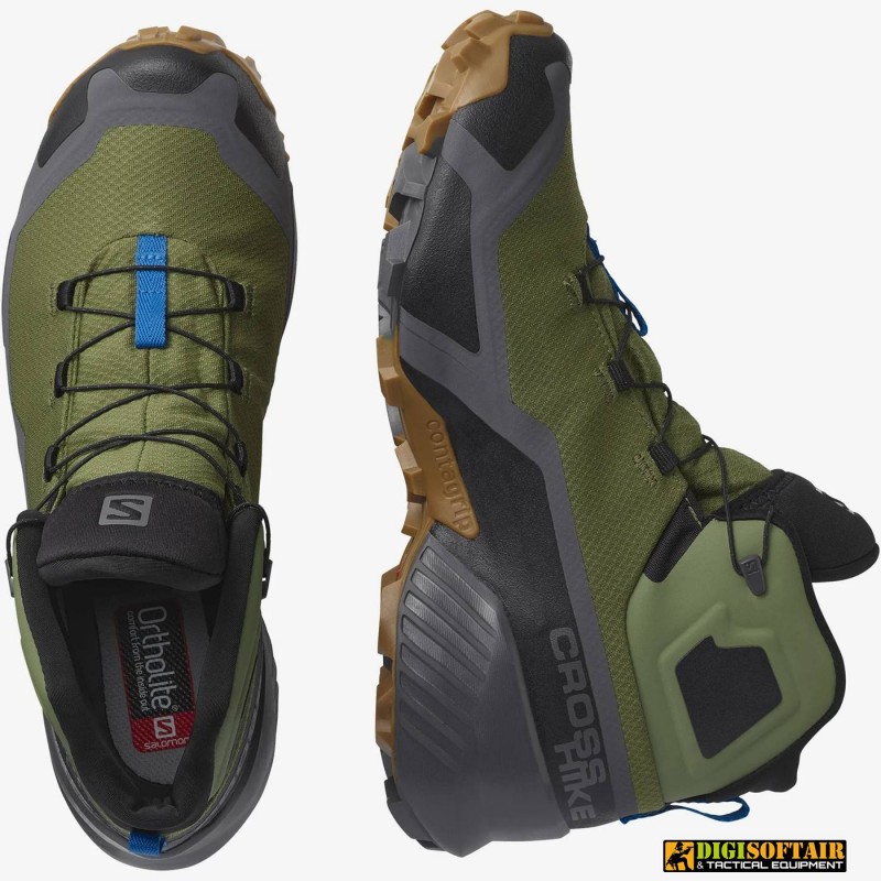 Cross Hike Mid Gore-tex Olivine / Magnet / Gum1 a Salomon