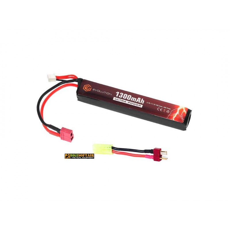 Evolution Li-Po Ultra Power 11.1V 1300mAh 20C - 40C Peak mm