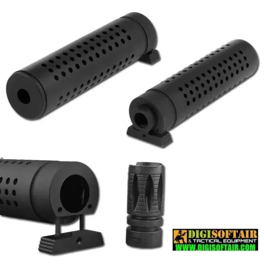 KAC QD SHORT SILENCER - BLACK FMA