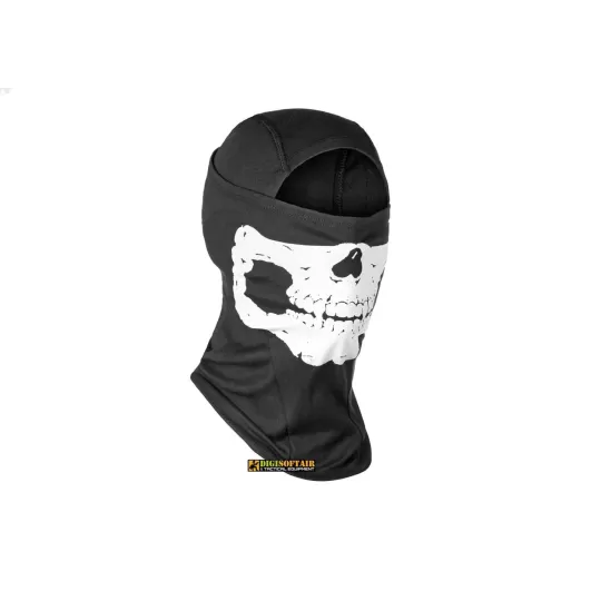 Balaclava black Death Head invader gear