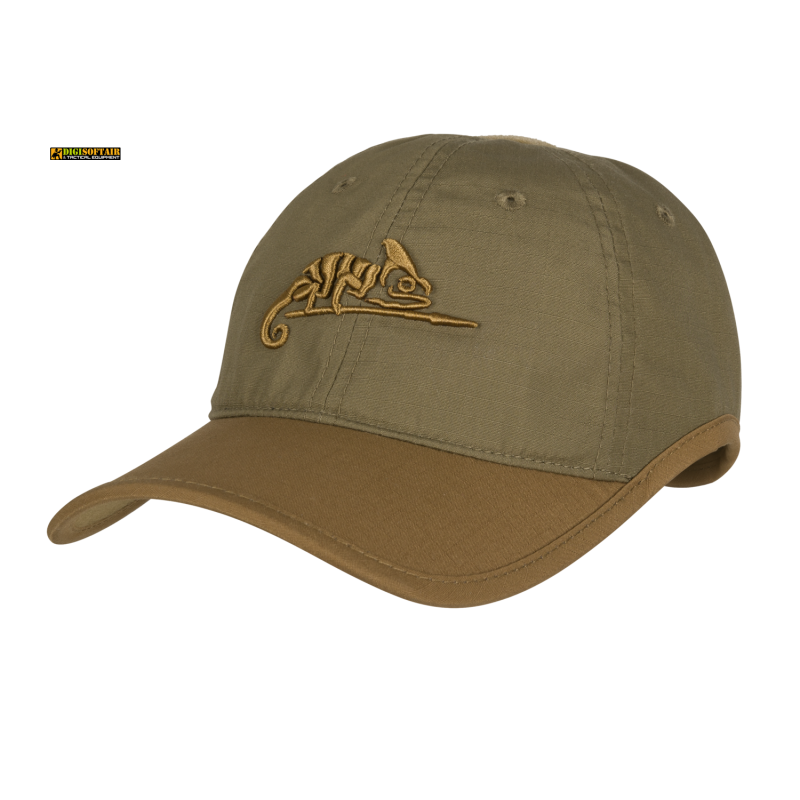 Logo Cap Adaptive Green/Coyote A PolyCotton Ripstop Helikon Tex