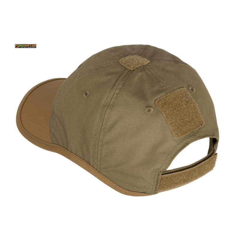 Logo Cap Adaptive Green/Coyote A PolyCotton Ripstop Helikon Tex