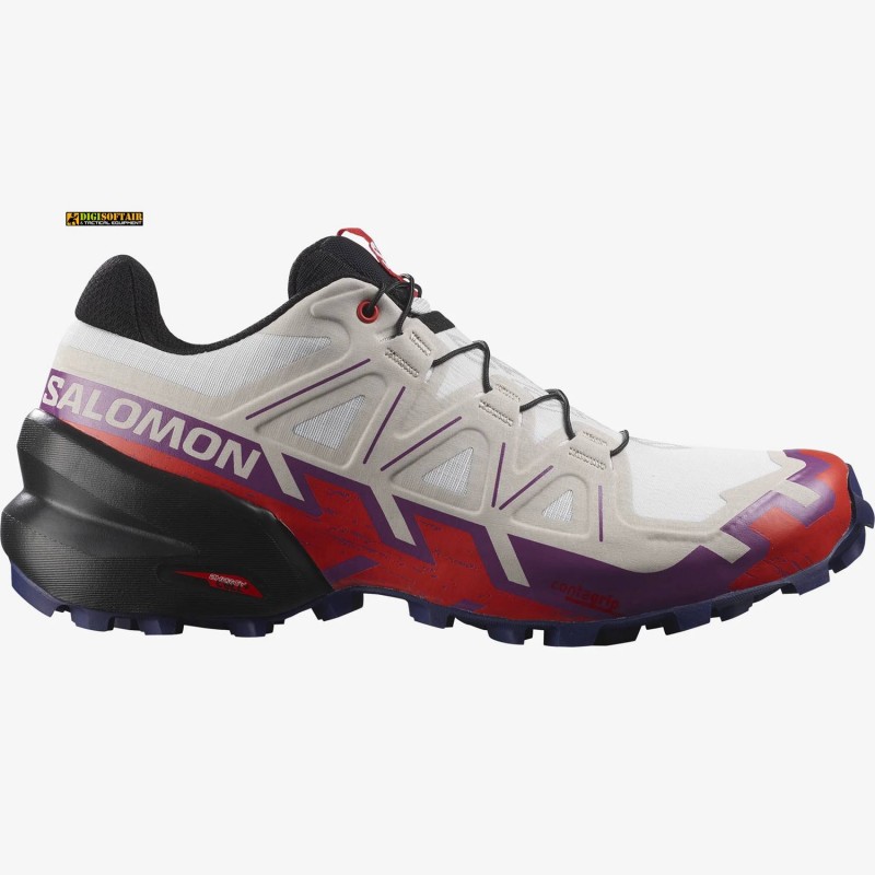 Speedcross 6 Women's Salomon White / Sparkling Grape / Fiery Red