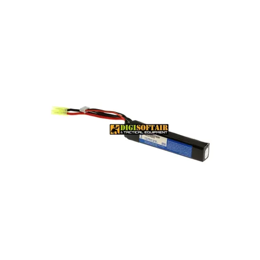 Pirate Arms LiPo 11.1V 1100mAh 20C Stock Tube Type Mini Tamiya