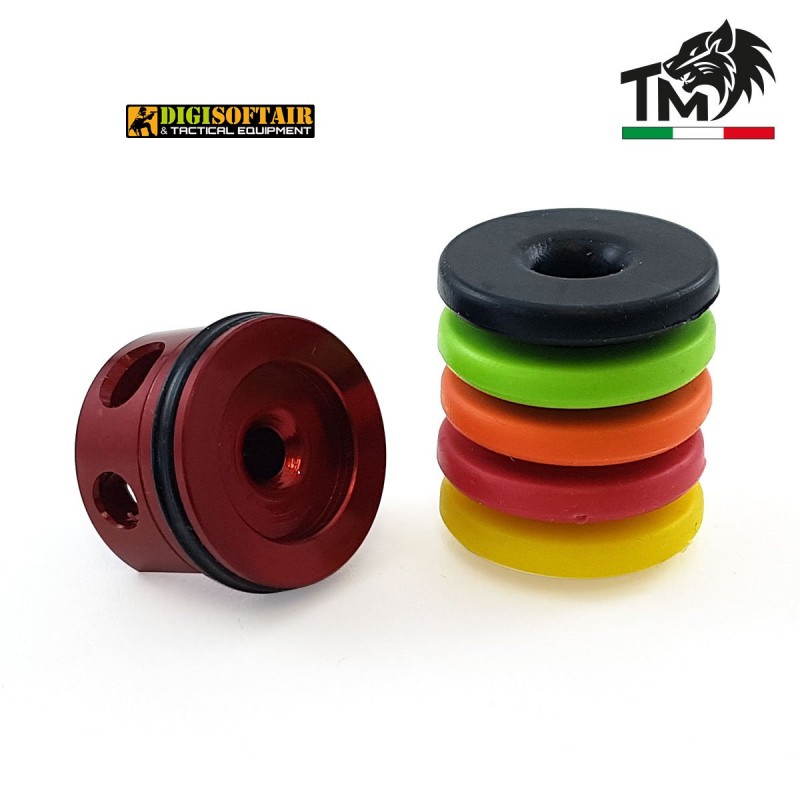 Top Max Testa cilindro in ERGAL V2 con 5 PAD TCMMV2RP5