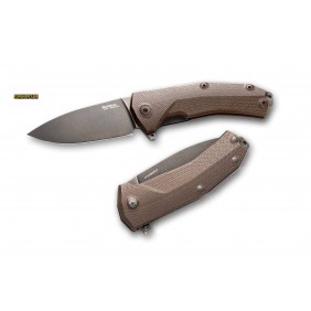 Lionsteel KUR Black Manico marrone KUR BRR