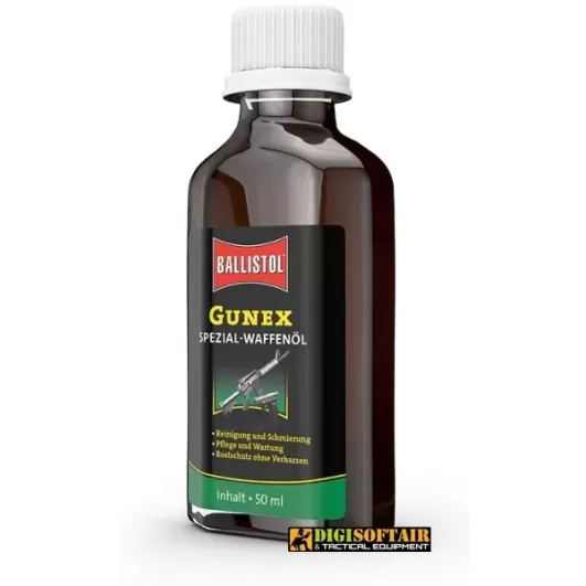 Klever Gunex Bottle 50 ml Ballistol glass