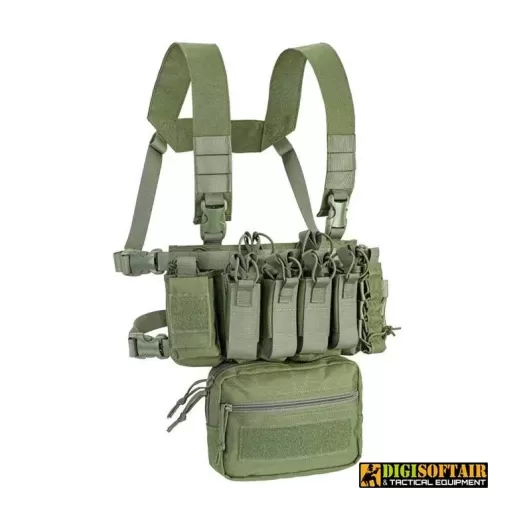 Mini Chest Rig 900D Olive Drab Defcon 5, Outac Line OT-RC201