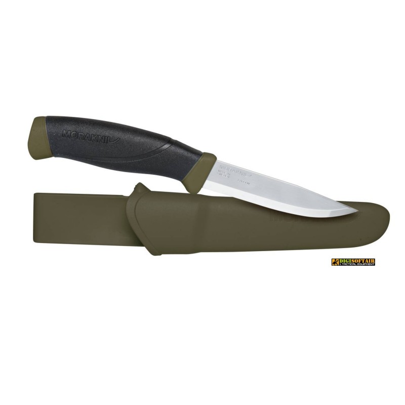 Mora Companion MG (C) Carbon Steel Olive Green