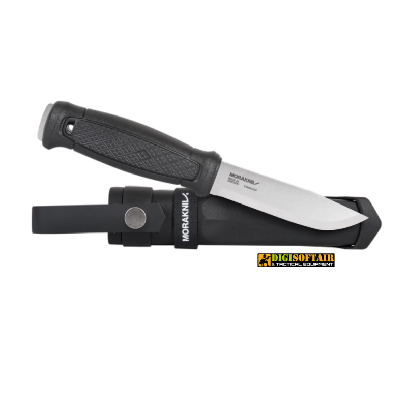 Morakniv Garberg S (Polymer Sheath) - Stainless Steel - Black