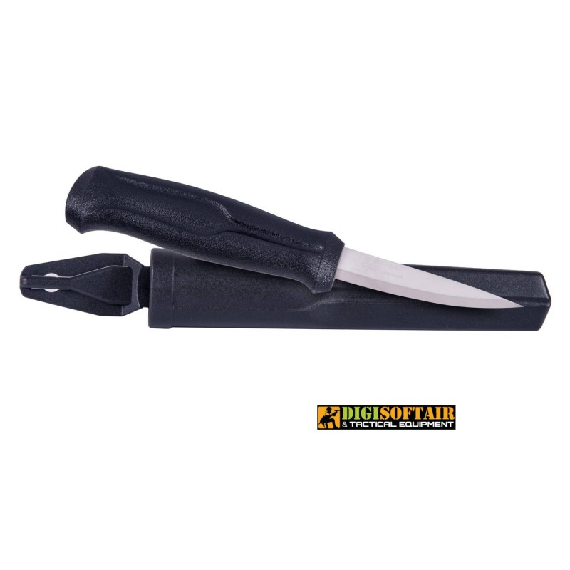 Mora Woodcarving Basic - Stainless Steel - Black