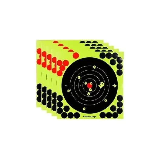 Set of 20 pieces shooting targets STICKERS.