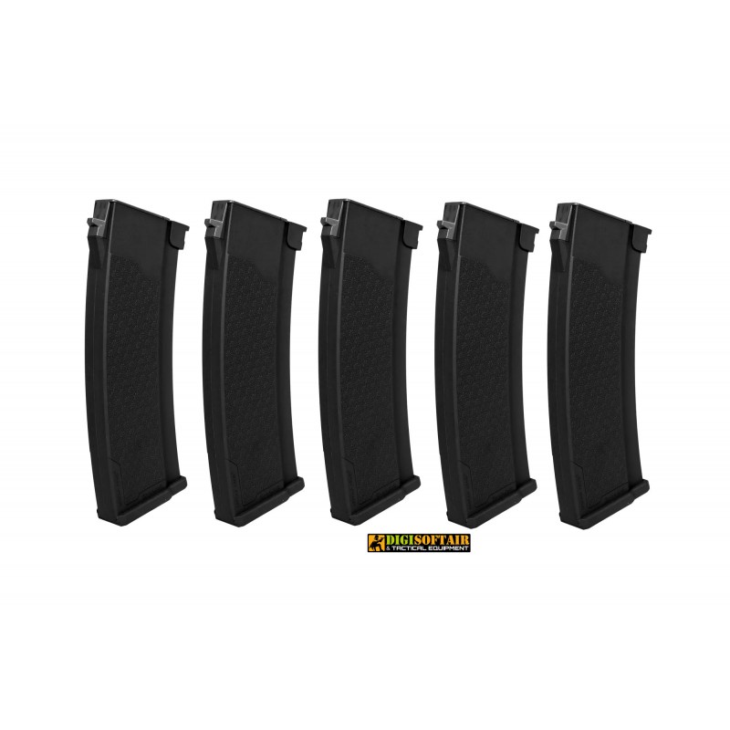 Specna Arms Set of 5 Hi-Cap 380 BB Magazines for AK Replicas J