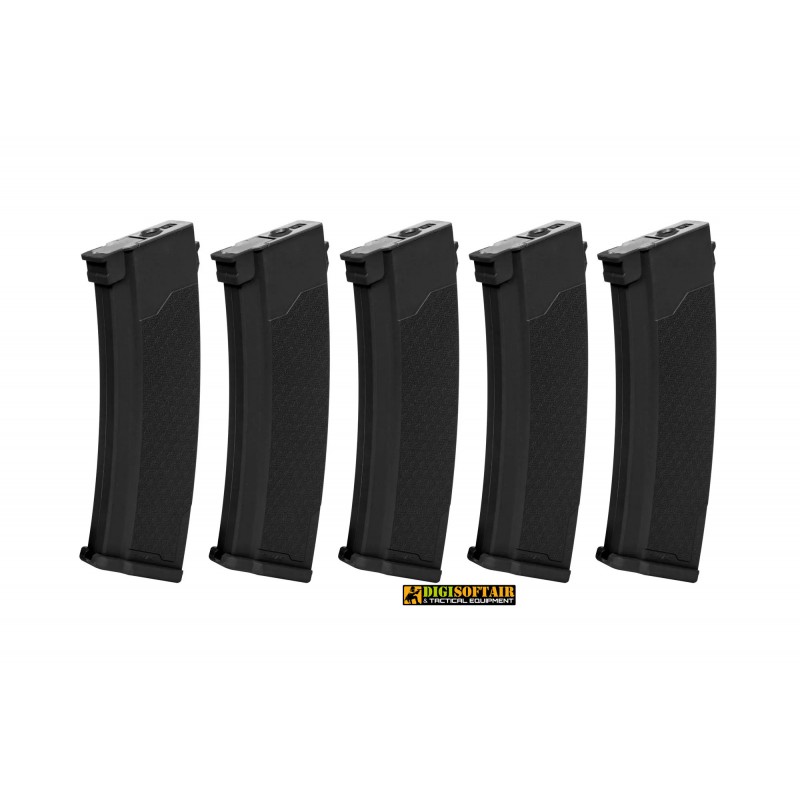 Specna Arms Set of 5 Hi-Cap 380 BB Magazines for AK Replicas J