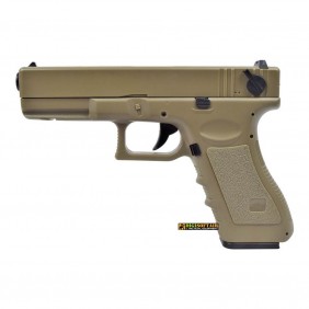 Cyma electric airsoft pistol C18 Tan CM030